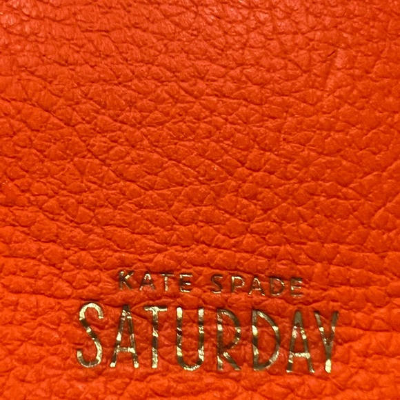 Kate Spade, Saturday. Orange leather Crossbody Bag - Picture 2 of 7